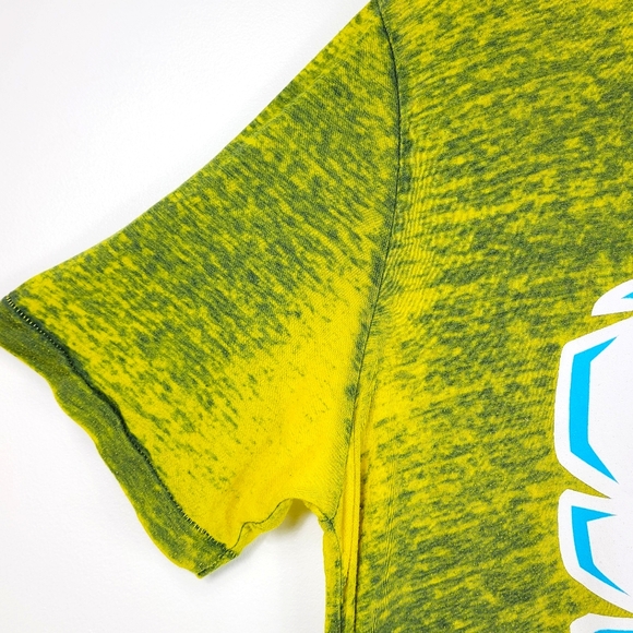 NASA Yellow Burnout Print T-Shirt XL - Picture 4 of 7